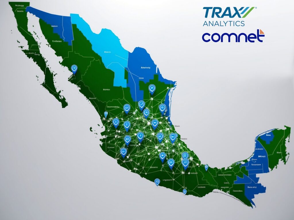 TRAX ComNet sensor communication network