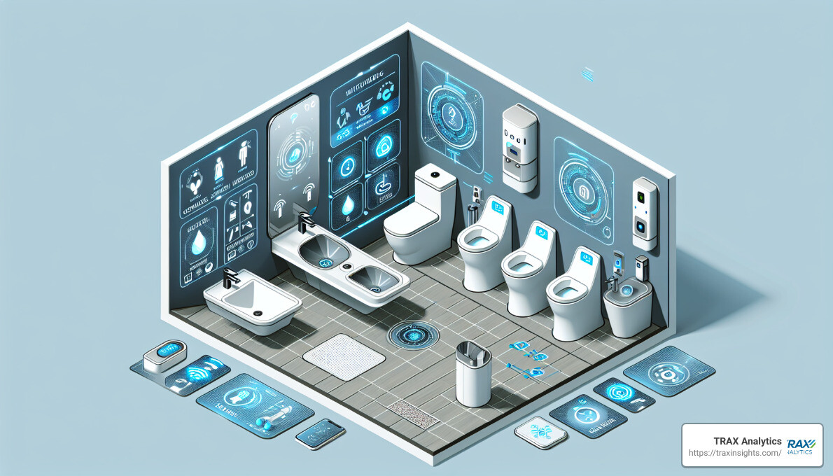 TRAX SmartRestroom IoT monitoring platform