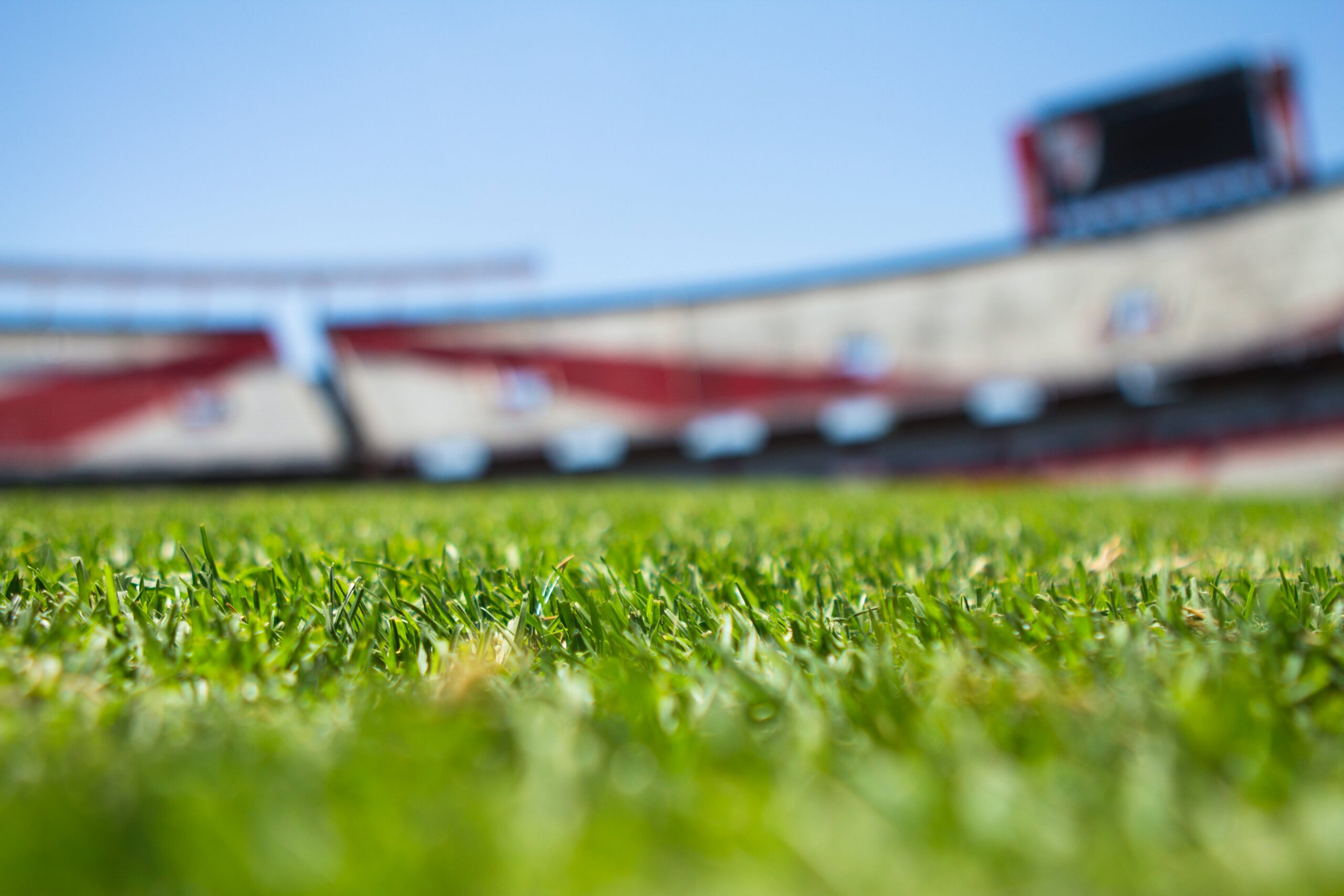 Stadium restroom facility with TRAX smart monitoring
